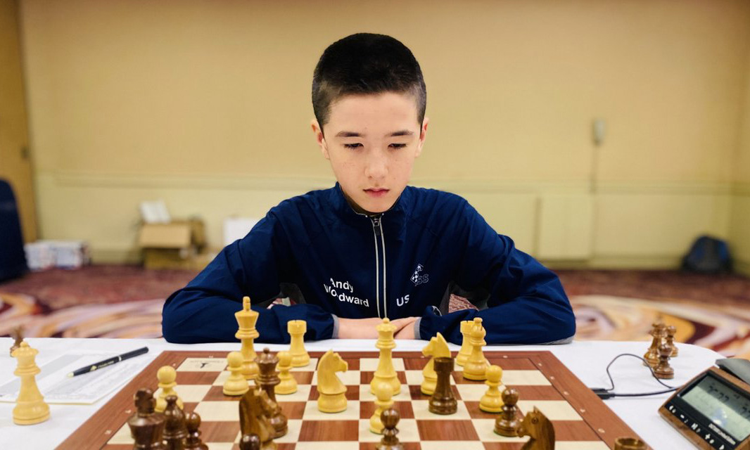 American chess player Andy Woodward